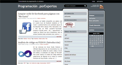 Desktop Screenshot of programacion.porexpertos.es