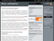 Tablet Screenshot of nexus.porexpertos.es