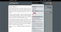 Desktop Screenshot of porexpertos.es